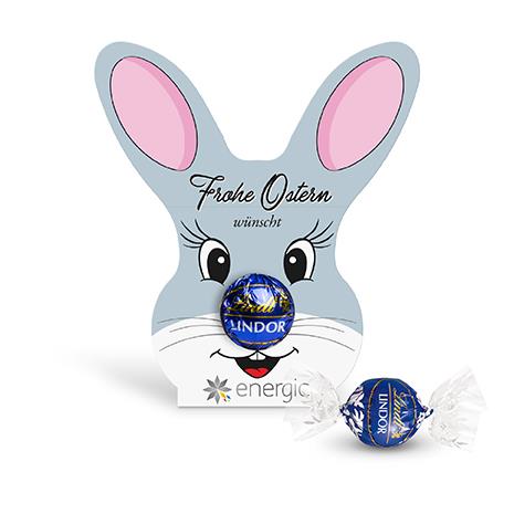 Lindt Lindor Kugel in Werbekartonage �Osterhase�