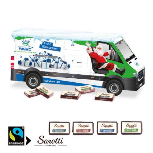 3D Adventskalender �Transporter� mit Sarotti