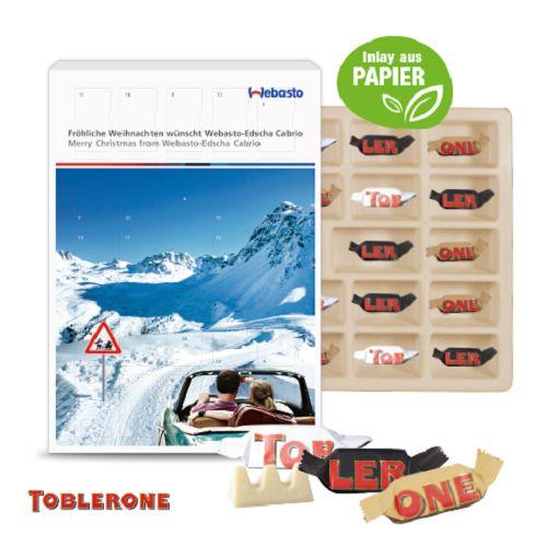 Adventskalender mit TOBLERONE Mi TOBLERONE