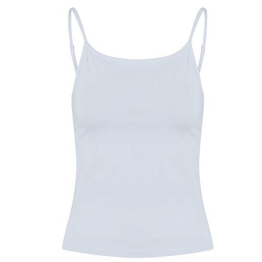 Ladies Stretch Jersey Short Slim Top