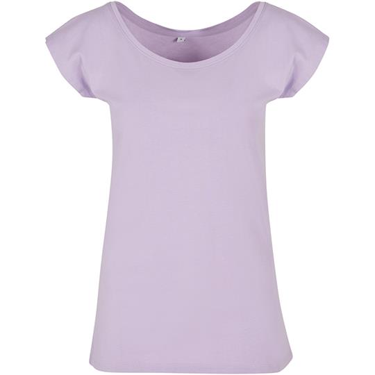 Ladies� Wide Neck Tee
