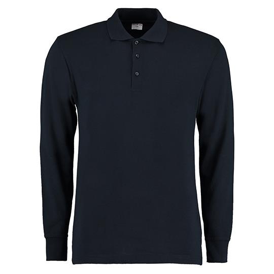 Men�s Classic Fit Long Sleeve Polo Shirt