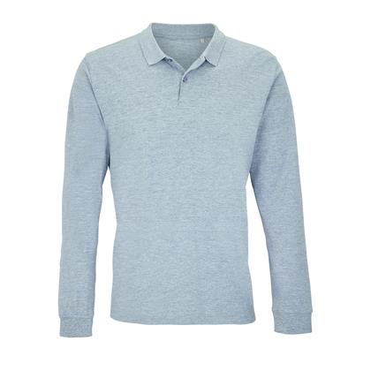 Unisex Long Sleeve Polo Shirt Planet