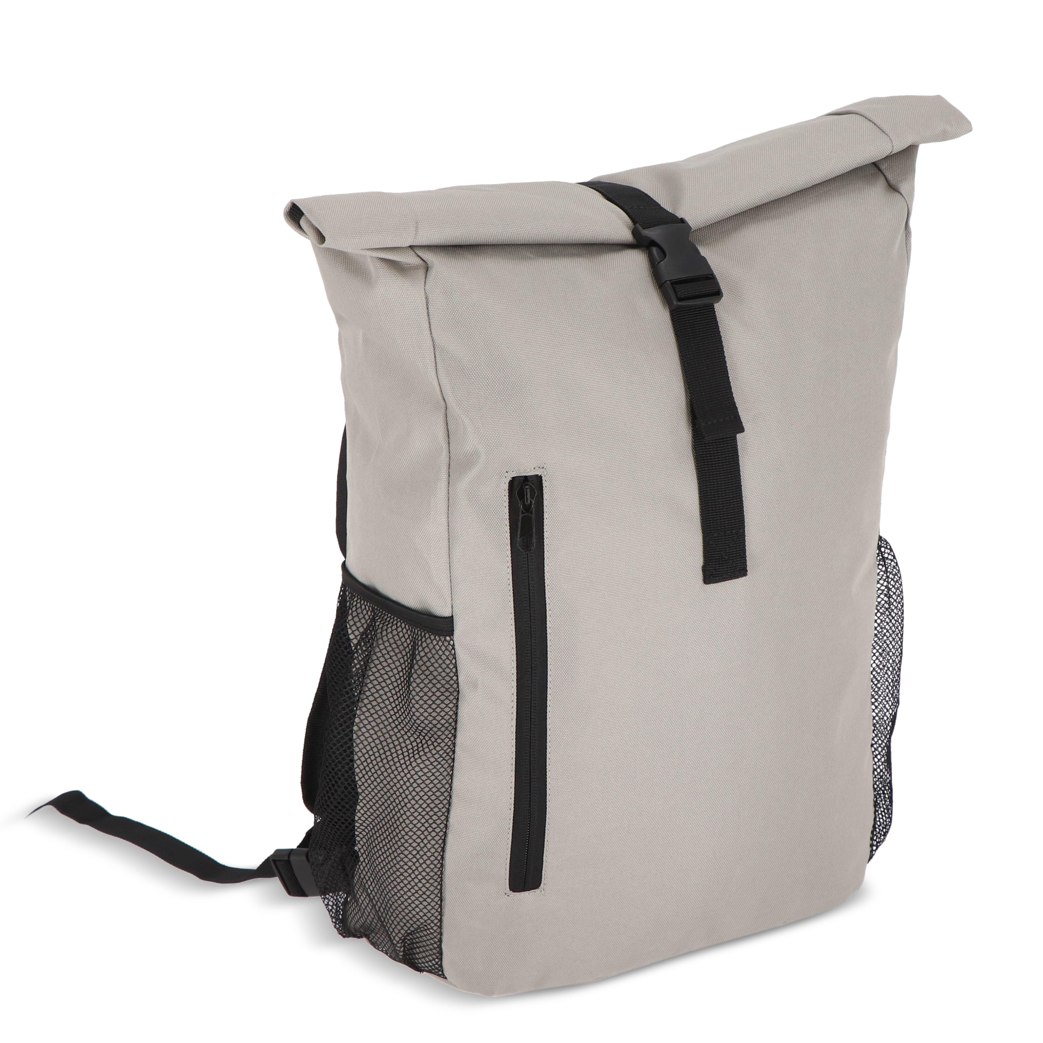 R-PET 600D Rolltop Fahrrad-Rucksack 20L