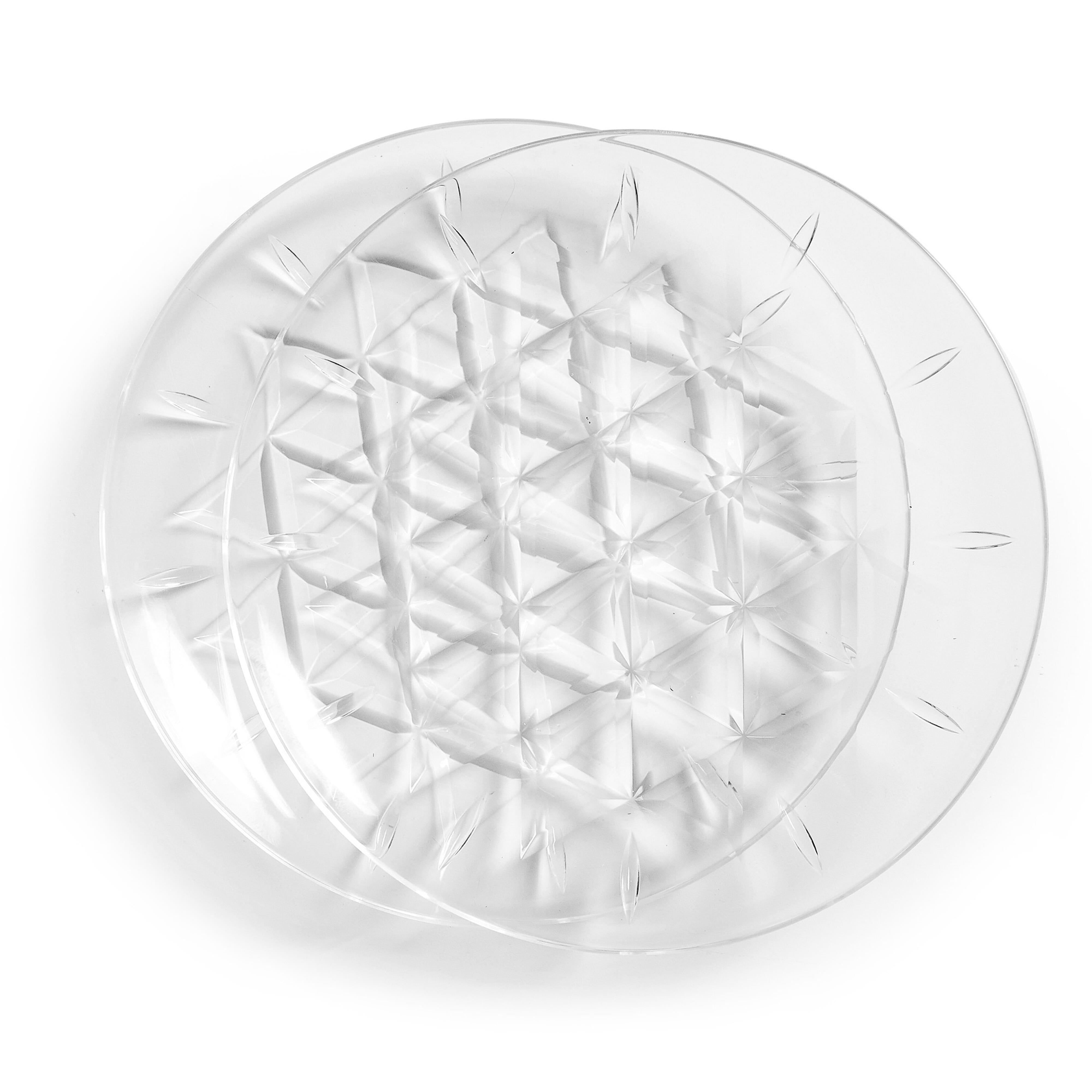 Sagaform Acryl Picknick gro�er Teller 2er-Set �26cm