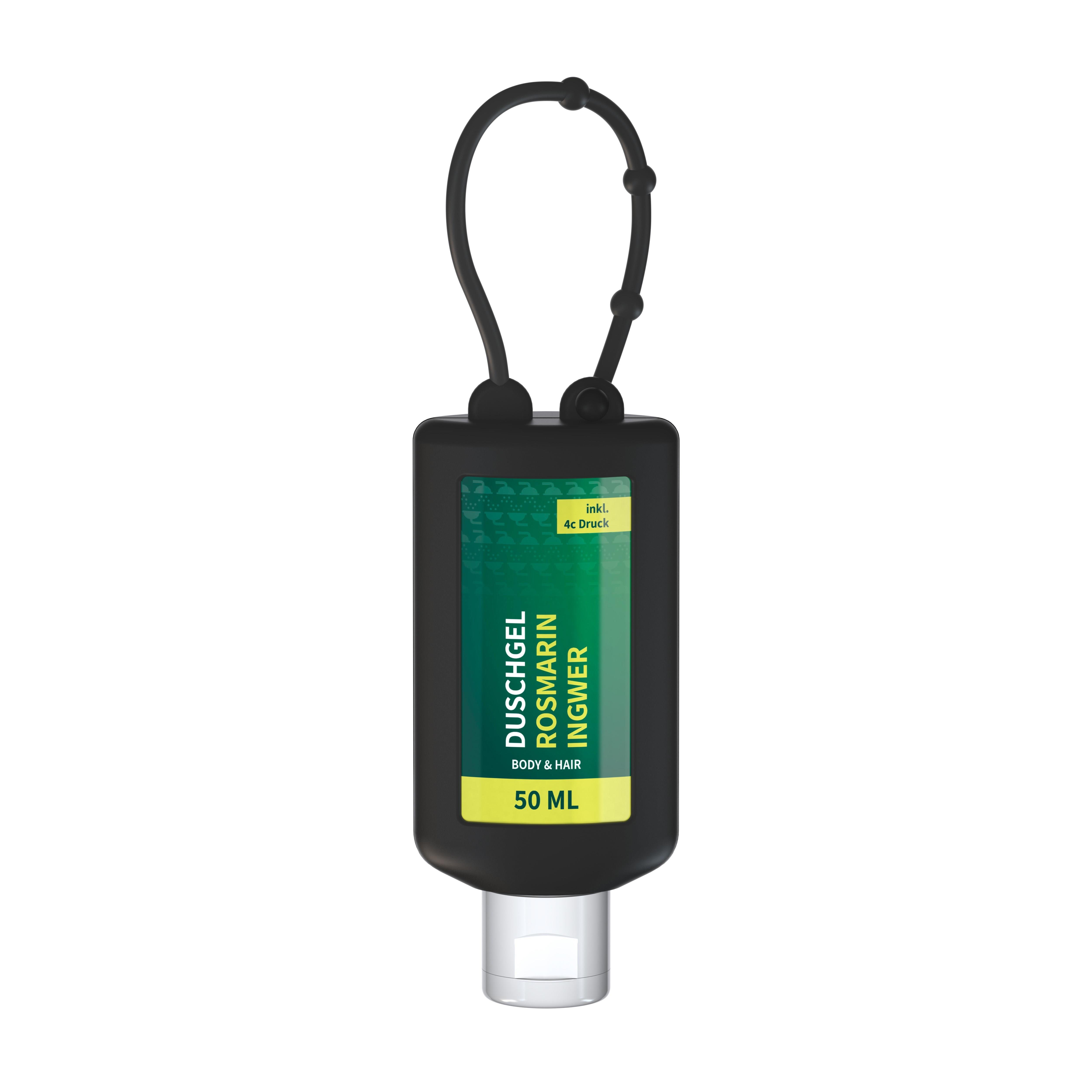 50 ml Bumper schwarz - Duschgel Rosmarin-Ingwer - Body