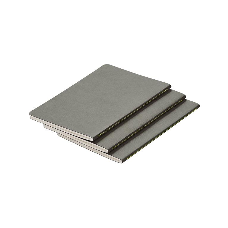 Notizbuch Booklets grey A6