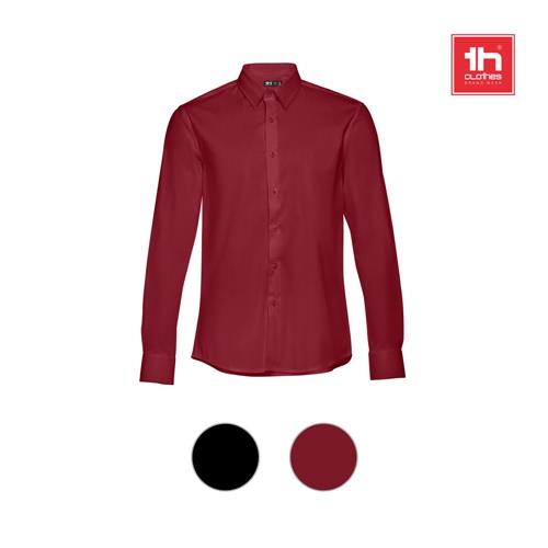 THC PARIS. Lang�rmeliges Popeline-Hemd f�r Herren