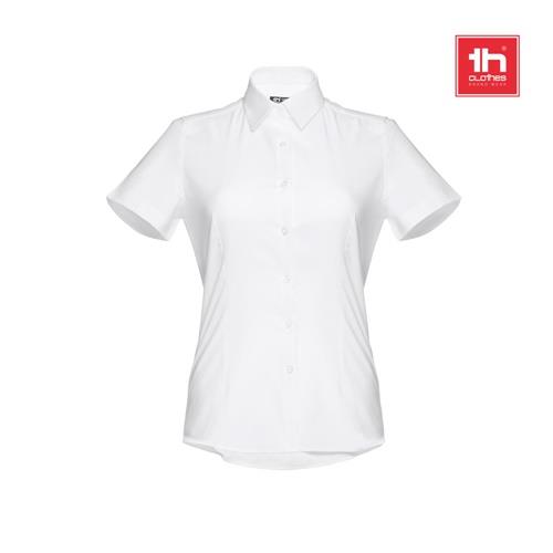 THC LONDON WOMEN WH. Kurz�rmeliges Oxford-Hemd f�r